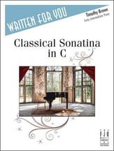 Classical Sonatina in C piano sheet music cover